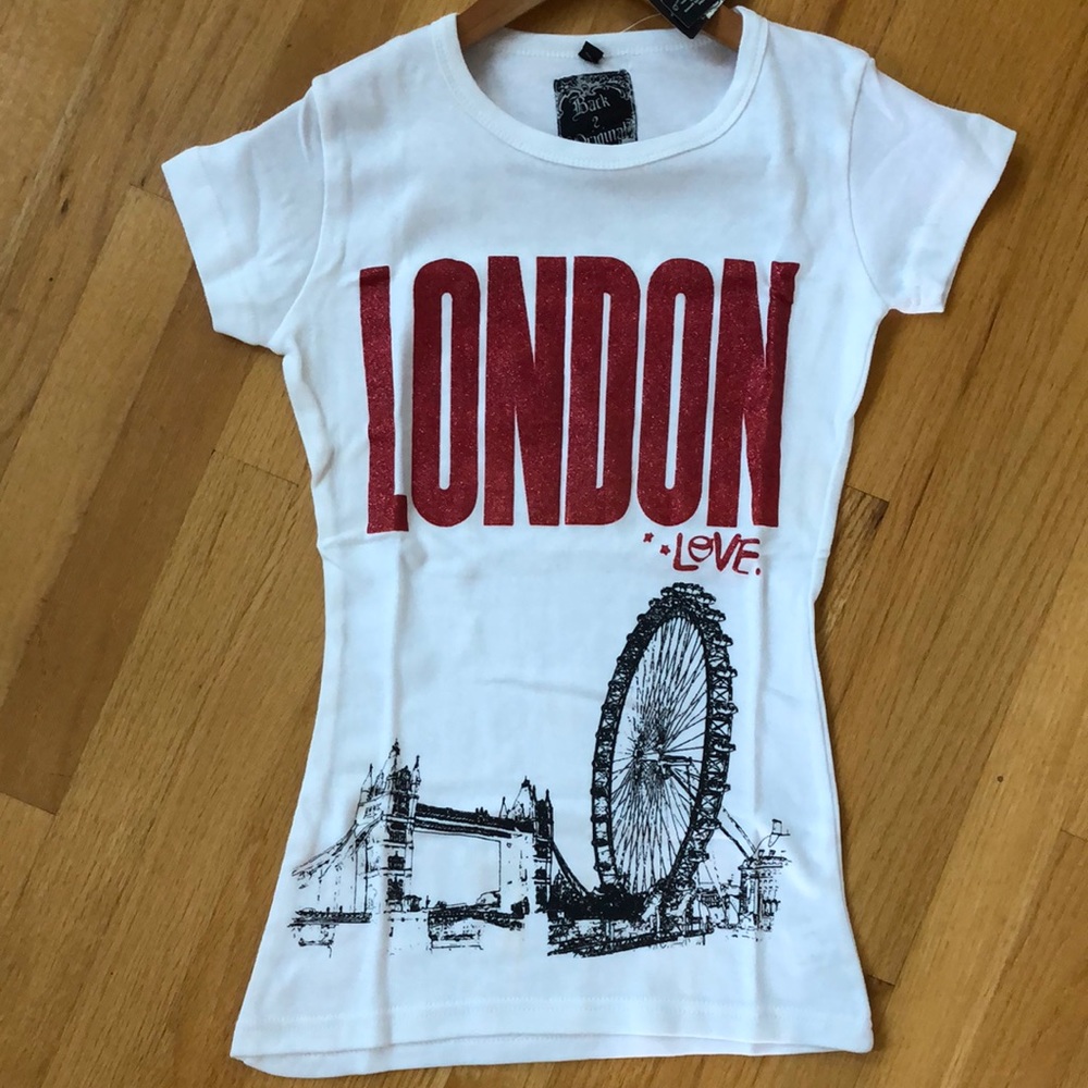 Back 2 Original Shimmery London T-shirt